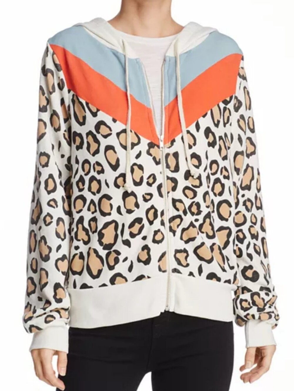 WILDFOX | Women's Hellcat Leopard Print Hoodie